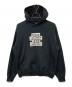 THE BLACK EYE PATCH（ブラックアイパッチ）の古着「OG LABEL HOODIE BLACK ロゴプリントパーカー」｜ブラック