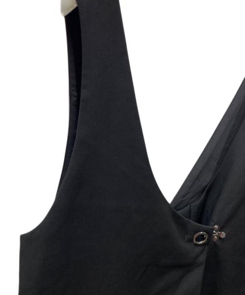 UN3D.（アンスリード）UN3D. (アンスリード) サロペット ブラック サイズ:38 未使用品の古着・服飾アイテム