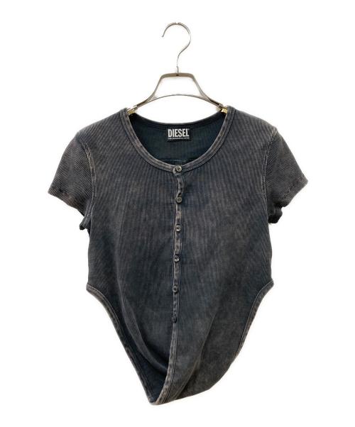DIESEL（ディーゼル）DIESEL (ディーゼル) T-HOLDY TEE グレー サイズ:Mの古着・服飾アイテム