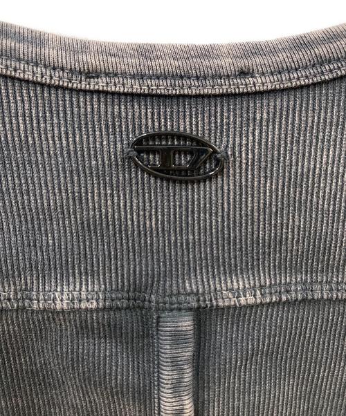 DIESEL（ディーゼル）DIESEL (ディーゼル) T-HOLDY TEE グレー サイズ:Mの古着・服飾アイテム