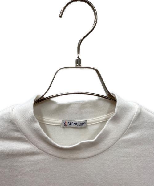 MONCLER（モンクレール）MONCLER (モンクレール) ポケットTシャツ ホワイト サイズ:XSの古着・服飾アイテム