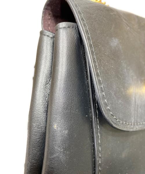 COACH（コーチ）COACH (コーチ) チェーンショルダーレザーリュック ブラックの古着・服飾アイテム