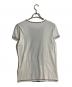ANN DEMEULEMEESTER (アンドゥムルメステール) バイカラーTee ホワイト×ブラック サイズ:S：6000円