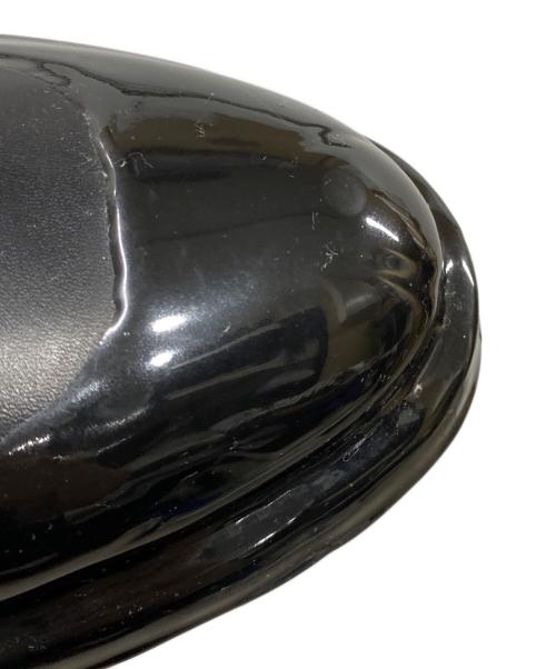 Salvatore Ferragamo TRAMEZZA（サルヴァトーレ・フェラガモ トラメッザ）Salvatore Ferragamo TRAMEZZA (サルヴァトーレ・フェラガモ トラメッザ) ラバーコーティングレザーシューズ ブラック サイズ:8の古着・服飾アイテム