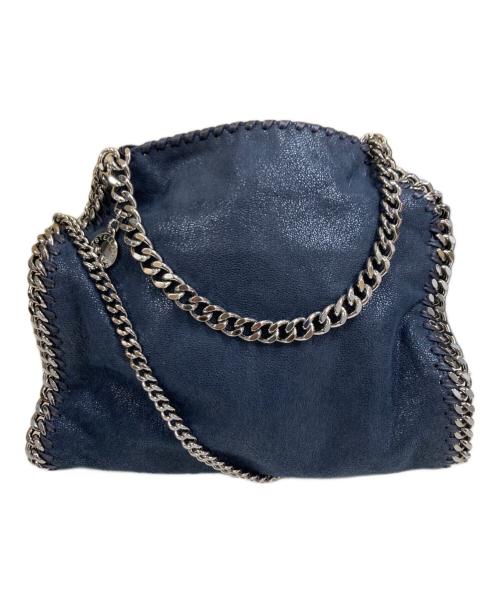 STELLA McCARTNEY（ステラマッカートニー）STELLA McCARTNEY (ステラマッカートニー) ファラベラ 2WAY チェーンショルダーバッグ ネイビーの古着・服飾アイテム