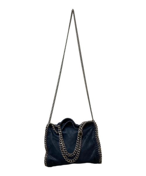STELLA McCARTNEY（ステラマッカートニー）STELLA McCARTNEY (ステラマッカートニー) ファラベラ 2WAY チェーンショルダーバッグ ネイビーの古着・服飾アイテム