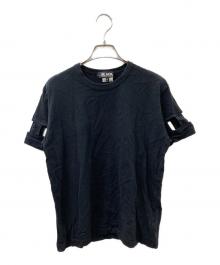 BLACK COMME des GARCONS（ブラックコムデギャルソン）の古着「袖変形Tシャ」｜ブラック