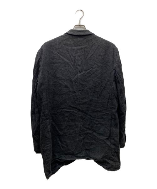 COMME des GARCONS HOMME（コムデギャルソン オム）COMME des GARCONS HOMME (コムデギャルソン オム) 90S リネンレーヨン3Bジャケット ブラック サイズ:Mの古着・服飾アイテム