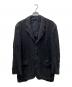 COMME des GARCONS HOMME（コムデギャルソン オム）の古着「90S リネンレーヨン3Bジャケット」｜ブラック