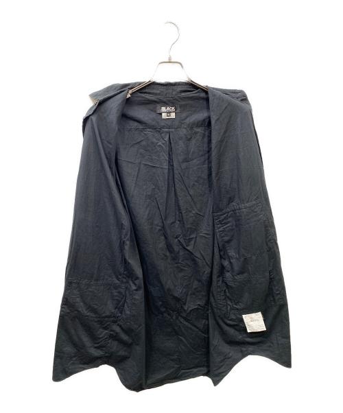 BLACK COMME des GARCONS（ブラックコムデギャルソン）BLACK COMME des GARCONS (ブラックコムデギャルソン) ロングシャツ ブラック サイズ:SIZE XLの古着・服飾アイテム