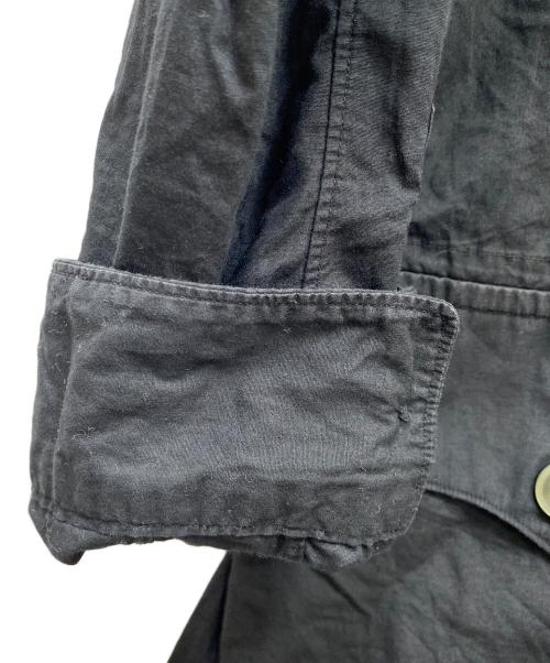 BLACK COMME des GARCONS（ブラックコムデギャルソン）BLACK COMME des GARCONS (ブラックコムデギャルソン) ロングシャツ ブラック サイズ:SIZE XLの古着・服飾アイテム