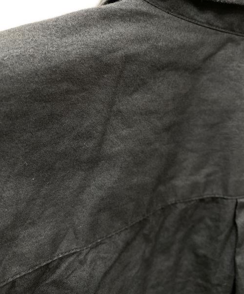 BLACK COMME des GARCONS（ブラックコムデギャルソン）BLACK COMME des GARCONS (ブラックコムデギャルソン) ロングシャツ ブラック サイズ:SIZE XLの古着・服飾アイテム