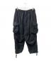COOTIE PRODUCTIONS（クーティープロダクツ）の古着「Back Satin Error Fit Cargo Easy Pants」｜ブラック