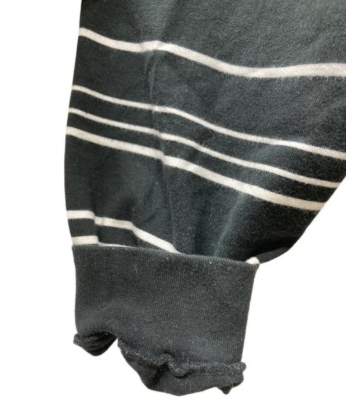 COOTIE PRODUCTIONS（クーティープロダクツ）COOTIE PRODUCTIONS (クーティープロダクツ) ボーダーロンT ブラック×ホワイト サイズ:Sの古着・服飾アイテム