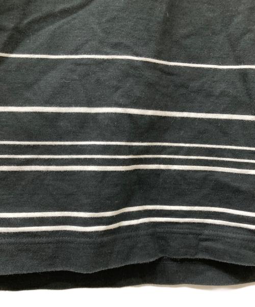 COOTIE PRODUCTIONS（クーティープロダクツ）COOTIE PRODUCTIONS (クーティープロダクツ) ボーダーロンT ブラック×ホワイト サイズ:Sの古着・服飾アイテム