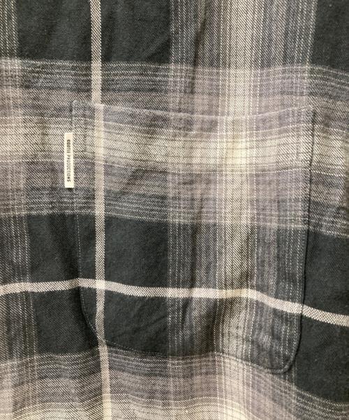 COOTIE PRODUCTIONS（クーティープロダクツ）COOTIE PRODUCTIONS (クーティープロダクツ) R/C OMBRE CHECK L/S SHIRT ブラック×グレー サイズ:Ｓの古着・服飾アイテム