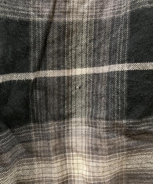 COOTIE PRODUCTIONS（クーティープロダクツ）COOTIE PRODUCTIONS (クーティープロダクツ) R/C OMBRE CHECK L/S SHIRT ブラック×グレー サイズ:Ｓの古着・服飾アイテム