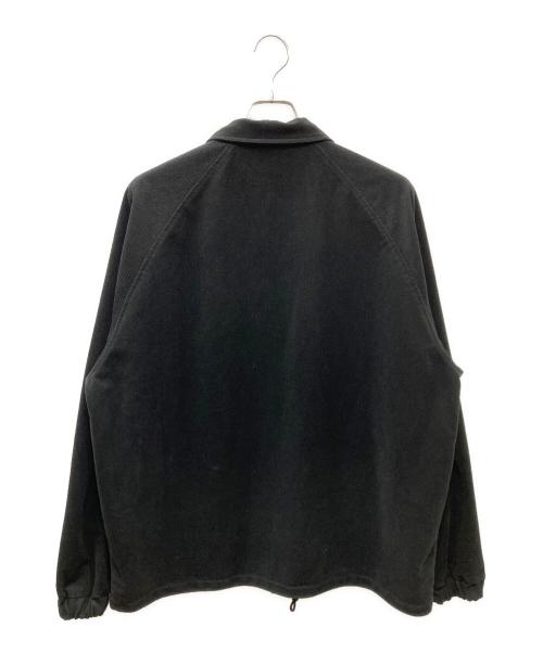 COOTIE PRODUCTIONS（クーティープロダクツ）COOTIE PRODUCTIONS (クーティープロダクツ) Polyester Corduroy Coach Jacket ブラック サイズ:Mの古着・服飾アイテム