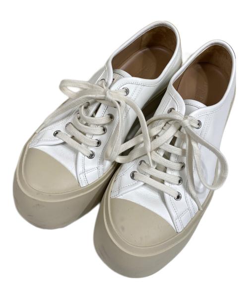 MARNI（マルニ）MARNI (マルニ) Pablo Sneakers ホワイト×ベージュ サイズ:SIZE 41の古着・服飾アイテム