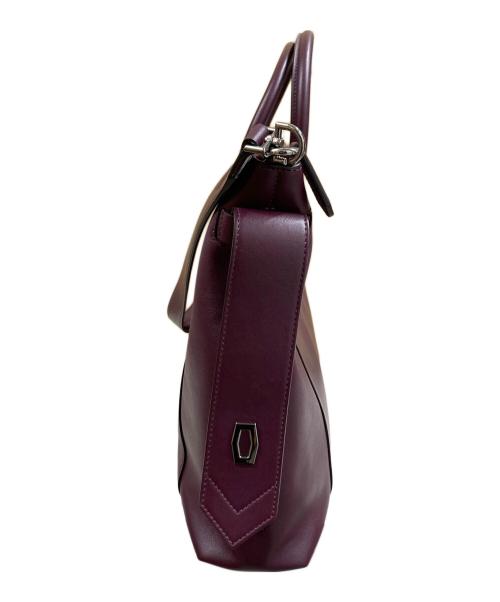 GIVENCHY（ジバンシィ）GIVENCHY (ジバンシィ) ANTIGONA SOFT 2WAYショルダーバッグ ボルドーの古着・服飾アイテム