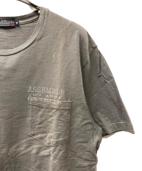 assemble a.k.a. AFFA（アッセンブル エーケーエー エーエフエ）assemble a.k.a. AFFA (アッセンブル エーケーエー エーエフエ) ロゴプリントTシャツ グレー サイズ:Mの古着・服飾アイテム