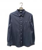 HOUDINIフーディニ）の古着「M'S LONGSLEEVE SHIRT」｜ネイビー