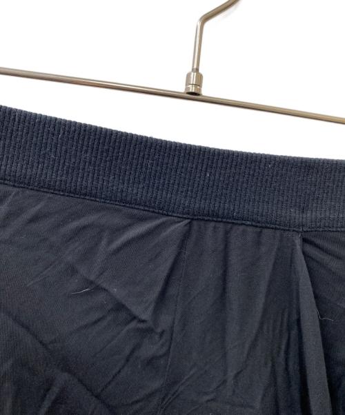 yohji yamamoto+noir（ヨウジヤマモトプリュスノアール）yohji yamamoto+Noir (ヨウジヤマモトプリュスノアール) アシンメトリースカート ブラック サイズ:2の古着・服飾アイテム