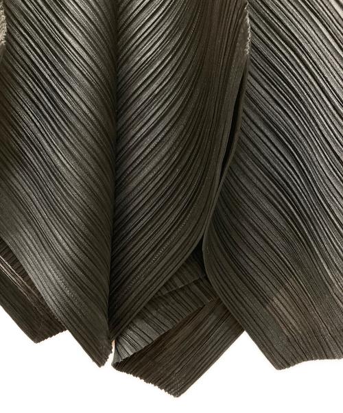 PLEATS PLEASE（プリーツプリーズ）PLEATS PLEASE (プリーツプリーズ) 変形プリーツパンツ ブラック サイズ:SIZE5の古着・服飾アイテム