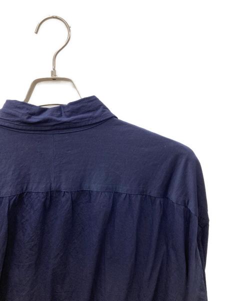 KANEMASA PHIL.（カネマサフィル）KANEMASA PHIL. (カネマサフィル) 46G Modest Shirt ネイビー サイズ:Lの古着・服飾アイテム