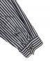 中古・古着 WHITE MOUNTAINEERING (ホワイトマウンテ二アニング) TRIPE STAND COLLAR LONG SHIRT ストライプシャツ ブルー サイズ:2：5000円
