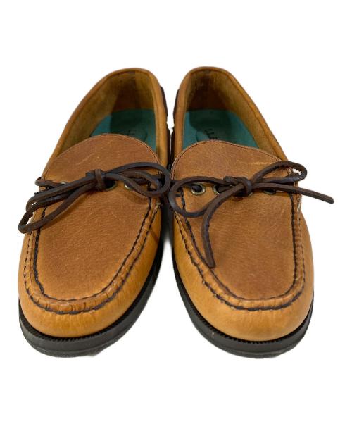L.L.Bean（エルエルビーン マウンテンパーカー）L.L.Bean (エルエルビーン) デッキシューズ ブラウン サイズ:7Mの古着・服飾アイテム