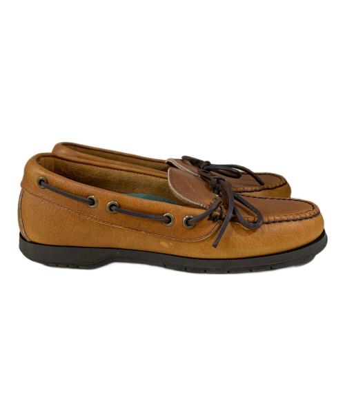 L.L.Bean（エルエルビーン マウンテンパーカー）L.L.Bean (エルエルビーン) デッキシューズ ブラウン サイズ:7Mの古着・服飾アイテム
