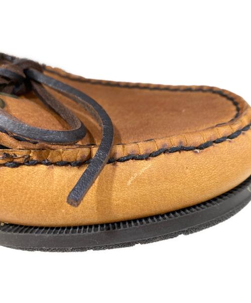 L.L.Bean（エルエルビーン マウンテンパーカー）L.L.Bean (エルエルビーン) デッキシューズ ブラウン サイズ:7Mの古着・服飾アイテム