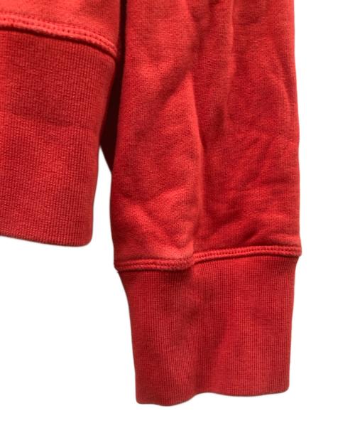 MONCLER（モンクレール）MONCLER (モンクレール) ビッグロゴ パデットスウェット レッド サイズ:Sの古着・服飾アイテム