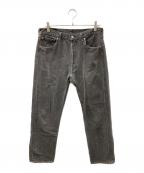 LEVI'Sリーバイス）の古着「90S 先染め501デニムパンツ」｜ブラック