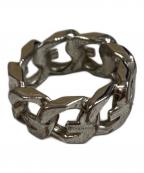 GIVENCHYジバンシィ）の古着「Gチェーンリング」｜シルバー