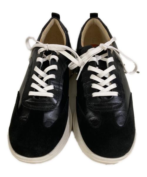 asics（アシックス）asics (アシックス) Pedala Sneaker Series ブラック×ホワイト サイズ:24の古着・服飾アイテム