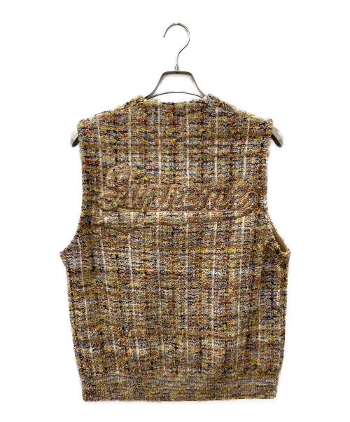 SUPREME（シュプリーム）SUPREME (シュプリーム) 25ss Speckled Zip Up Sweater Vest ベスト マルチカラー サイズ:Sの古着・服飾アイテム