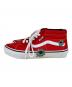 SUPREME (シュプリーム) VANS (バンズ) Nate Lowman x Skate Grosso Mid Red スニーカー レッド×ホワイト サイズ:US8.5：13000円