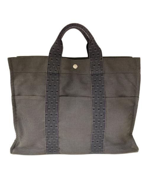 HERMES（エルメス）HERMES (エルメス) エールラインMM トートバッグ グレーの古着・服飾アイテム