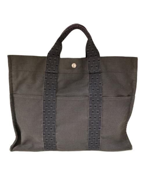 HERMES（エルメス）HERMES (エルメス) エールラインMM トートバッグ グレーの古着・服飾アイテム