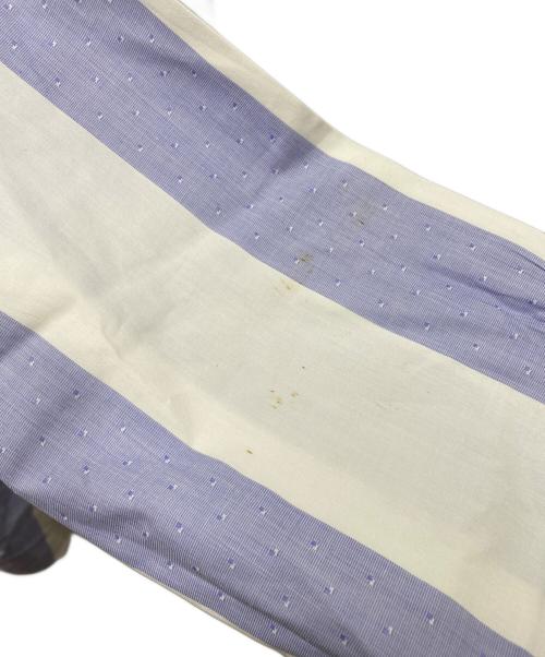 COMME des GARCONS SHIRT（コムデギャルソンシャツ）COMME des GARCONS SHIRT (コムデギャルソンシャツ) 90S ストライプシャツ ホワイト×ブルー サイズ:Ｍの古着・服飾アイテム