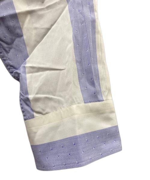 COMME des GARCONS SHIRT（コムデギャルソンシャツ）COMME des GARCONS SHIRT (コムデギャルソンシャツ) 90S ストライプシャツ ホワイト×ブルー サイズ:Ｍの古着・服飾アイテム