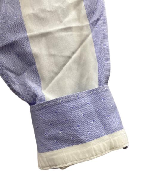 COMME des GARCONS SHIRT（コムデギャルソンシャツ）COMME des GARCONS SHIRT (コムデギャルソンシャツ) 90S ストライプシャツ ホワイト×ブルー サイズ:Ｍの古着・服飾アイテム