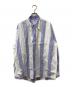 COMME des GARCONS SHIRT（コムデギャルソンシャツ）の古着「90S ストライプシャツ」｜ホワイト×ブルー