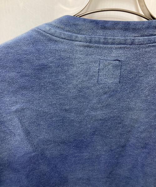 Porter Classic（ポータークラシック）Porter Classic (ポータークラシック) MOLESKIN NO-COLLAR JACKET インディゴ サイズ:XLの古着・服飾アイテム