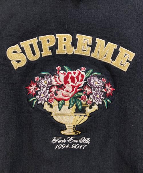 SUPREME（シュプリーム）SUPREME (シュプリーム) 17FW Centerpiece Hooded Sweatshirt ブラック サイズ:Ｌの古着・服飾アイテム
