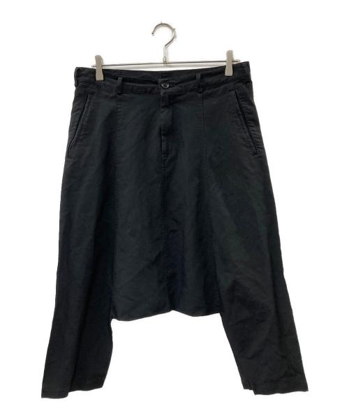 BLACK COMME des GARCONS（ブラックコムデギャルソン）BLACK COMME des GARCONS (ブラックコムデギャルソン) サルエルパンツ ブラック サイズ:Ｍの古着・服飾アイテム