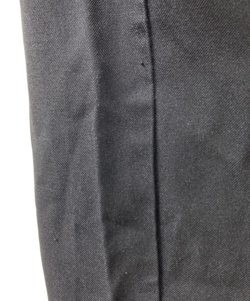 BLACK COMME des GARCONS（ブラックコムデギャルソン）BLACK COMME des GARCONS (ブラックコムデギャルソン) エステルシュクカイストレートパンツ ブラック サイズ:XLの古着・服飾アイテム