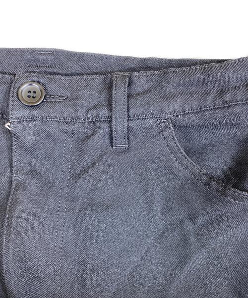 BLACK COMME des GARCONS（ブラックコムデギャルソン）BLACK COMME des GARCONS (ブラックコムデギャルソン) エステルシュクカイストレートパンツ ブラック サイズ:XLの古着・服飾アイテム